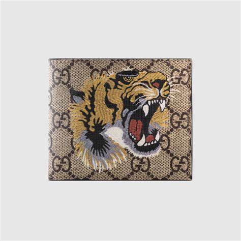 men gucci passport holder|gucci men's tiger wallet.